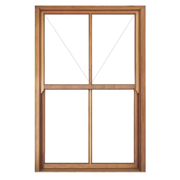 mock sash wooden window 1200x1800 victorian pane