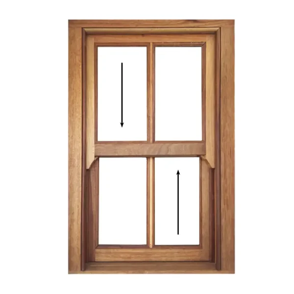 Victorian Wooden Sliding Sash Window 600 x 900