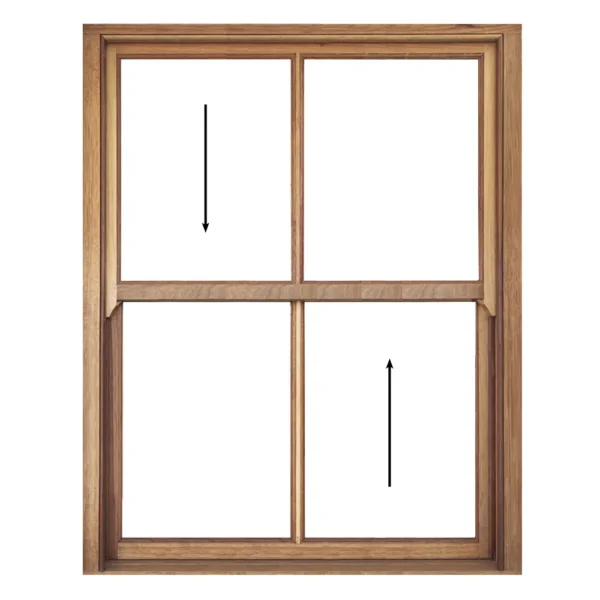 Victorian Wooden Sliding Sash Window 1200 x 1500