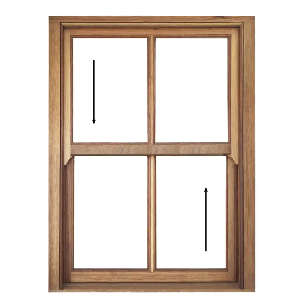 Victorian Wooden Sliding Sash Window 900 x 1200