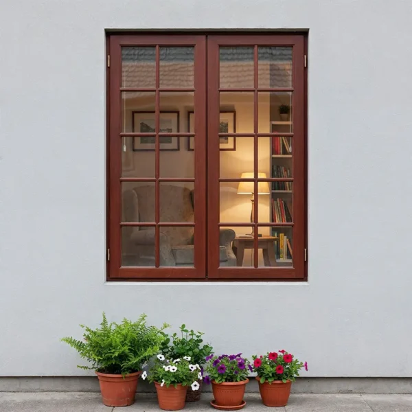 small pane meranti wood window 1056x1500
