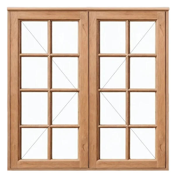 cottage pane side hung window 1056x1200