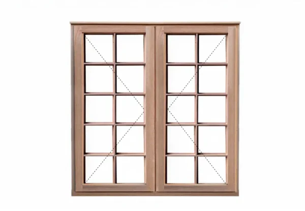 cottage pane wood window 1056x1500
