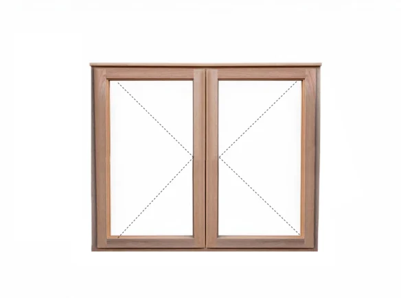 meranti side hung window full pane glass 1056x1200