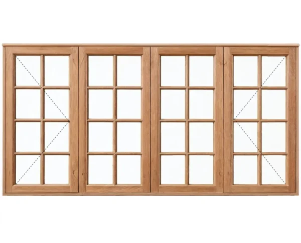 small pane meranti window frame 2068x1200