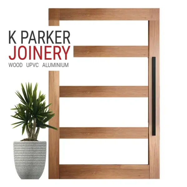 four panel glass wooden pivot door