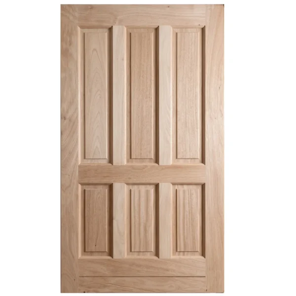 6 panel wooden pivot door