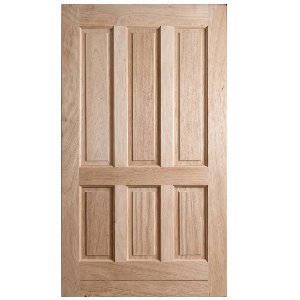 6 panel wooden pivot door