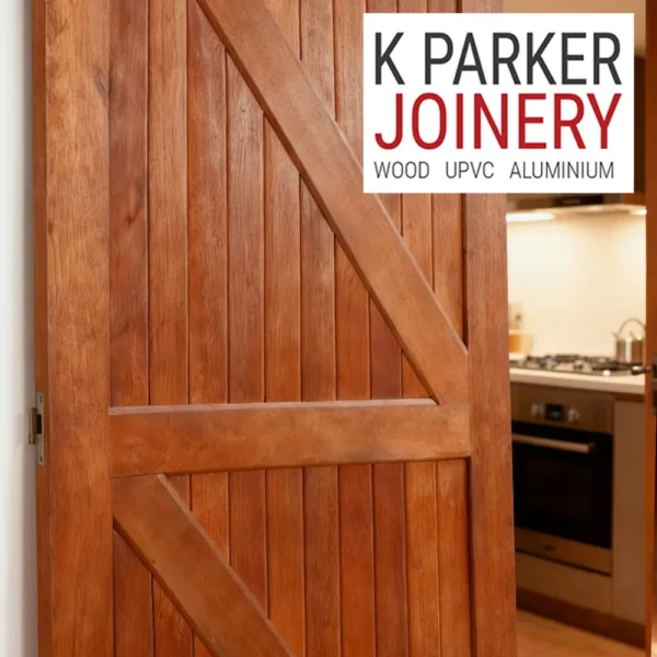Framed Ledged and Braced Single Wooden Door