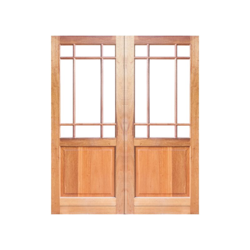 Happy Double Wooden Timber Doors