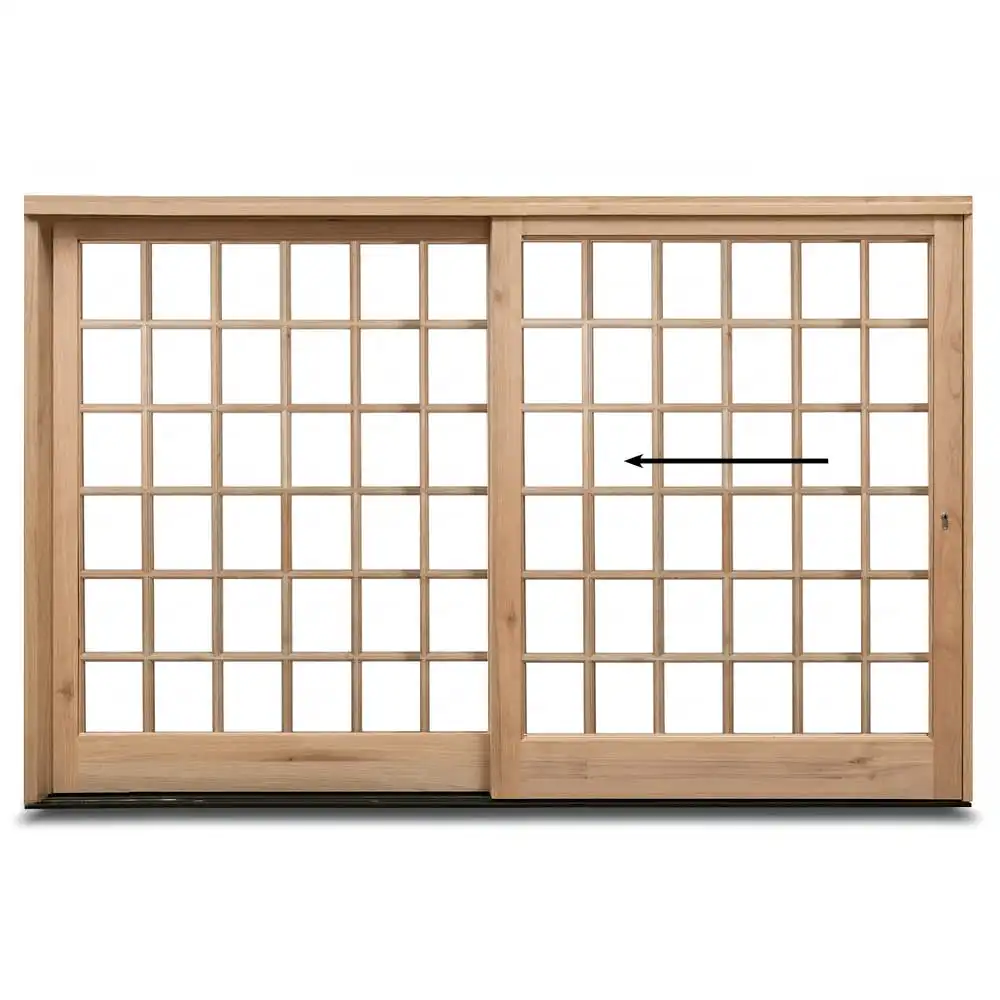 3000mm-Wooden-Sliding-Door-Cottage-Pane-left-opening
