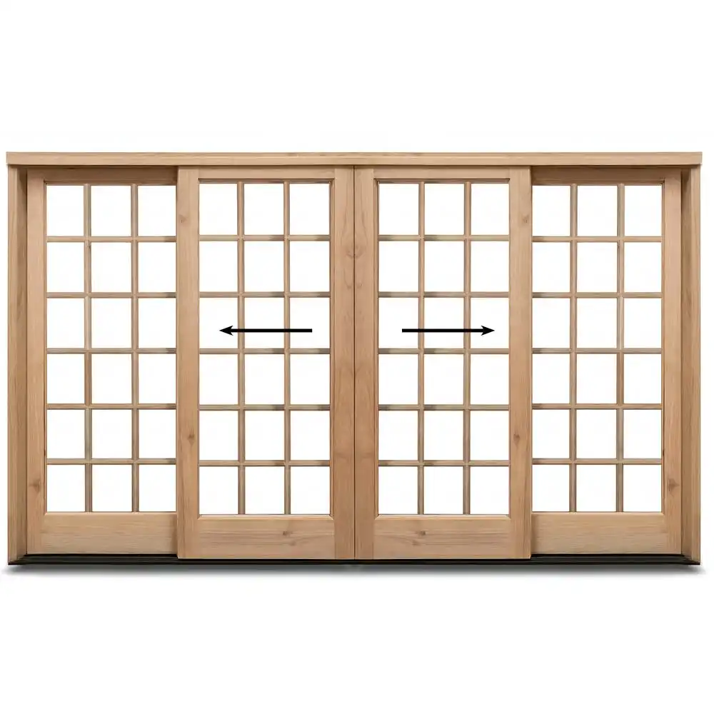 3600mm-Wooden-Sliding-Door-Cottage-Pane-Centre-Opening
