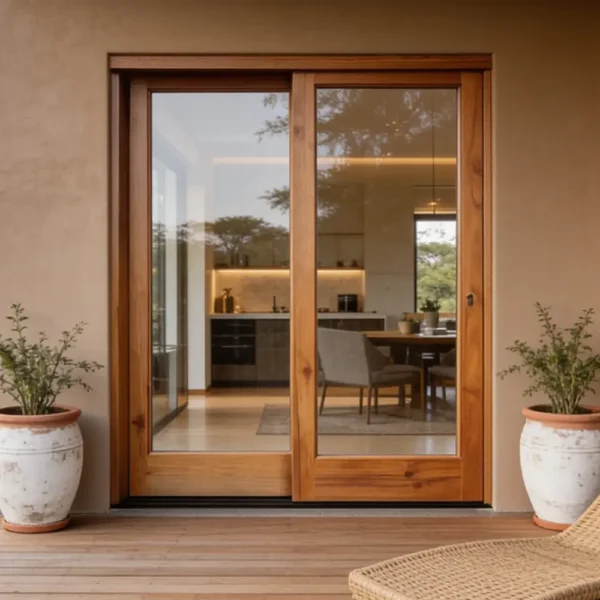 wooden sliding door 1800x2100