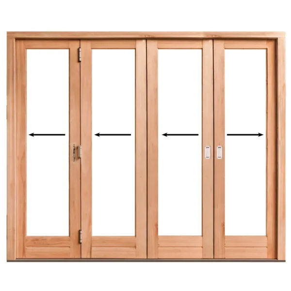 2524mm-Wooden-Folding-Door-4-Panel-Left-Opening