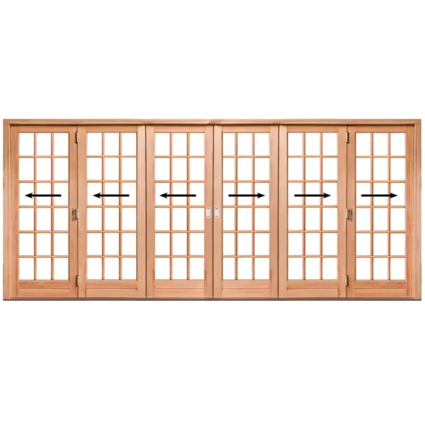 4942mm-Cottage-Pane-Wooden-Folding-Door-6-Panel-Centre-Opening.