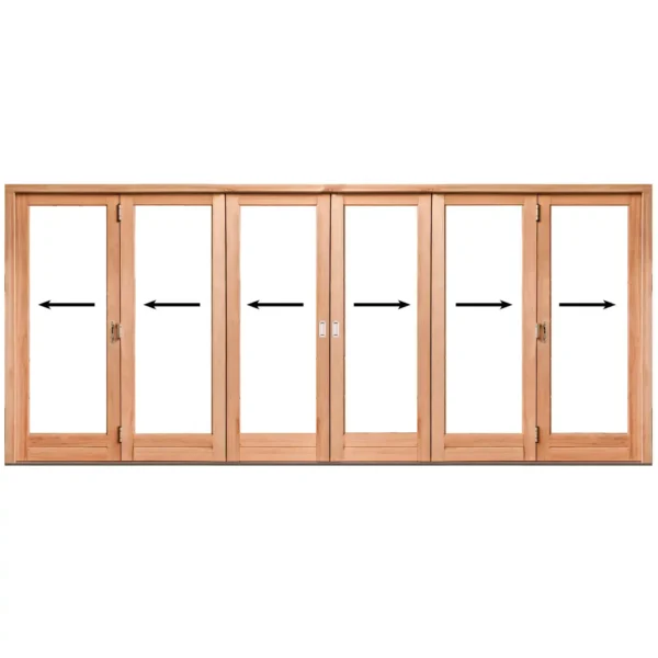 4942mm-Wooden-Folding-Door-6-Panel-Centre-Opening