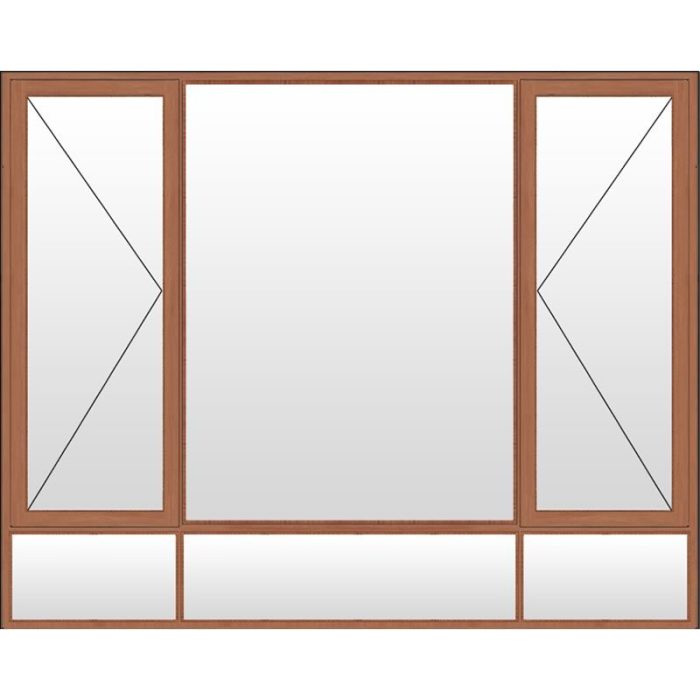 Full Pane Side Hung Windows - PE7