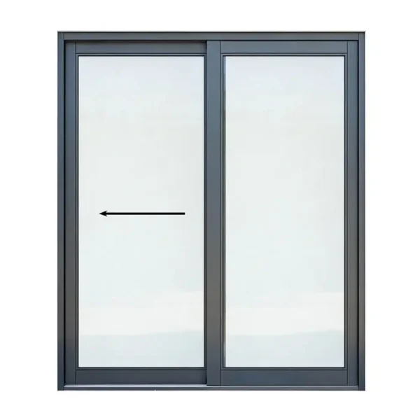 1800mm-Aluminium-Sliding-Door-2-Panel-Full-Pane-Charcoal-left