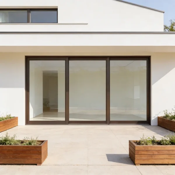 4200 triple leaf aluminium sliding door