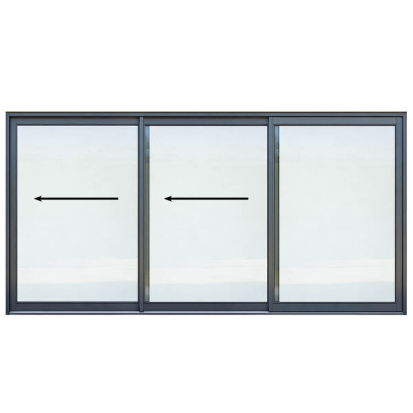 4200mm-Aluminium-Sliding-Door-3-Panel-Full-Pane-charcoal-left