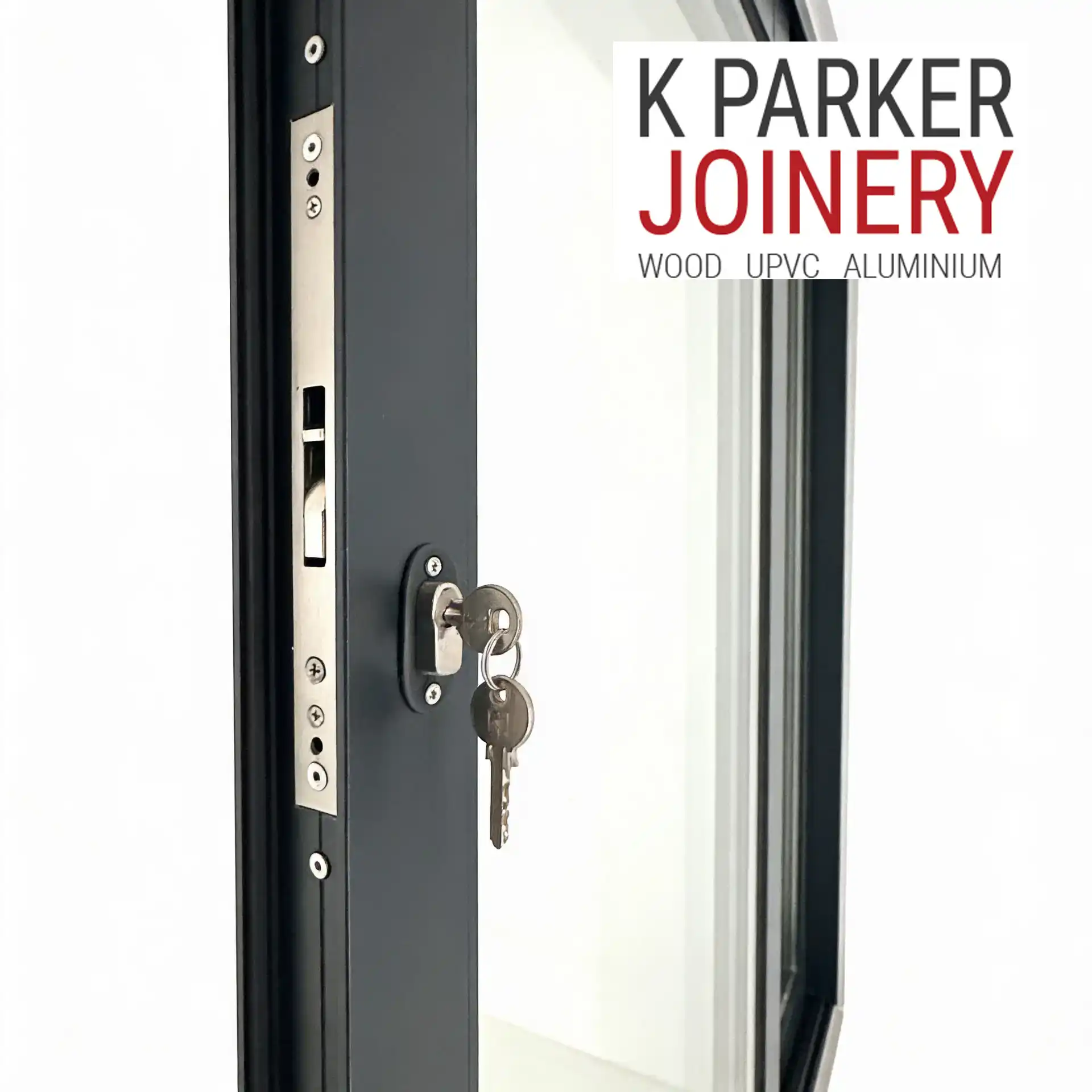 superior locking mechanism of alumium sliding door Secure Safety lock fitted in K Parker Joinery aluminium sliding doors
