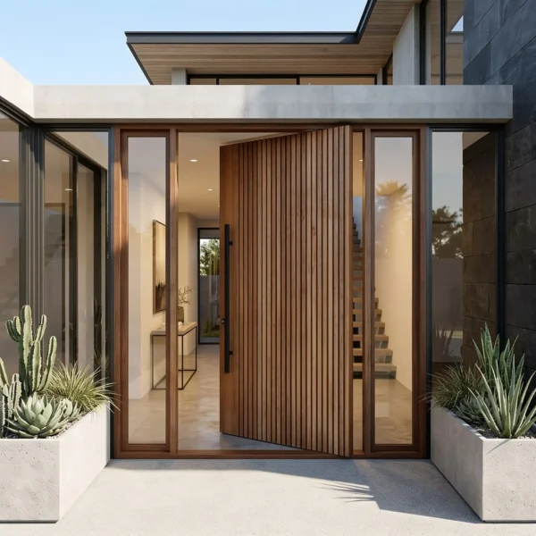 The Axl Wooden Pivot Door