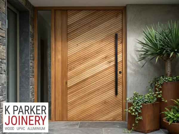 Colleen Wooden Pivot Door from K Parker Joinery