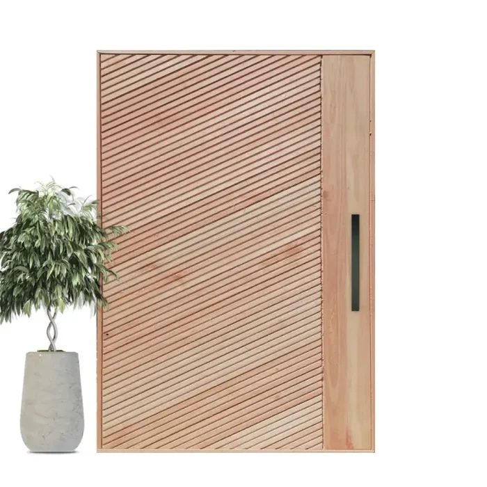 colleen solid wood pivot door