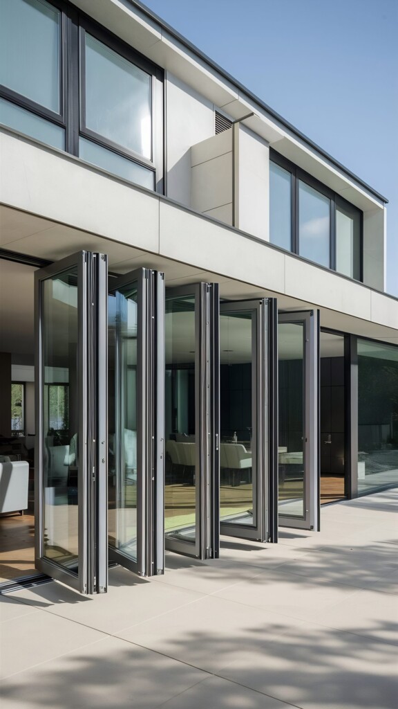 Manufacturers of aluminium sliding and folding doors