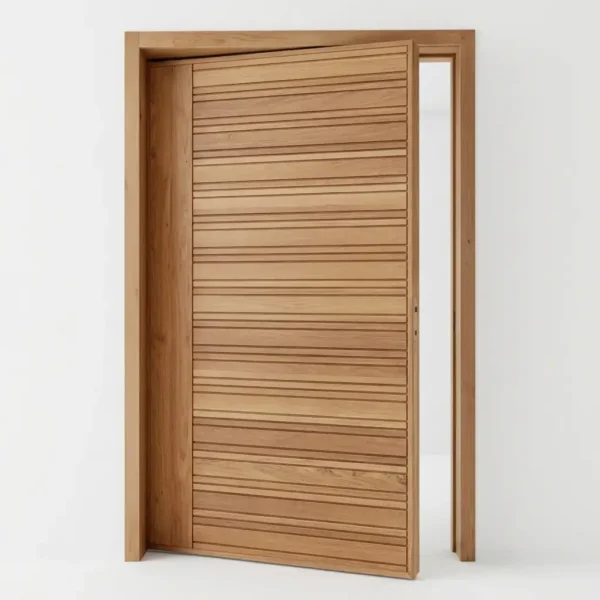 The Oscar wooden pivot door