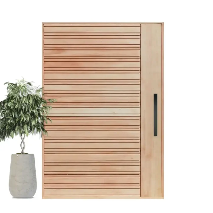 Oscar solid wood pivot door