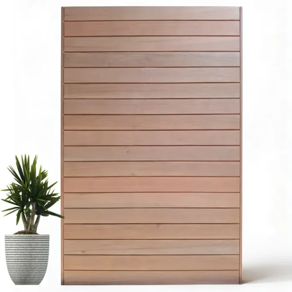 Fine Groove Marine Ply Wooden Pivot Door – 1200mm