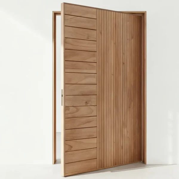 Princess wooden pivot door