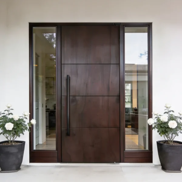 wide groove marine ply pivot door