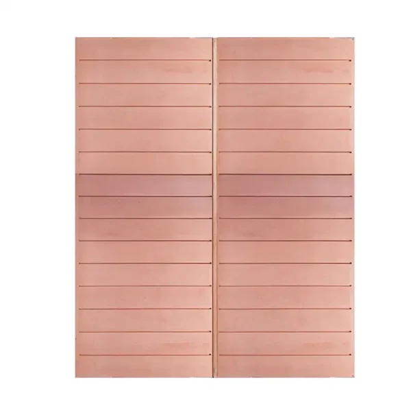 Double Interior Door Supawood Horizontal Slatted (140) Door - 1626 x 2332