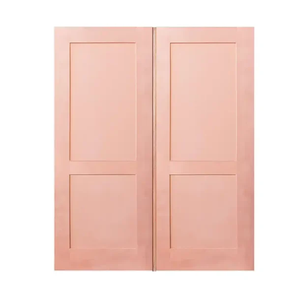 Double Interior Doors Supawood 2 Panel Shaker Door 140x40 - 813 x 2332