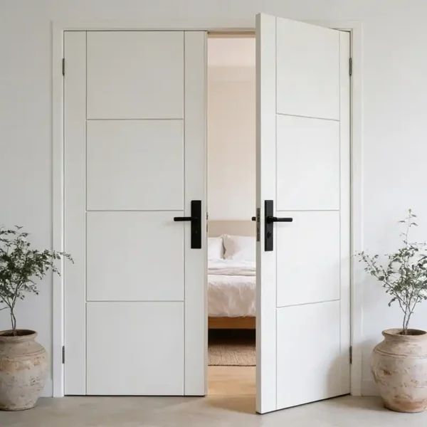 Double Interior Doors Supawood Horizontal Slatted (4) Style Door - 1626 x 2332