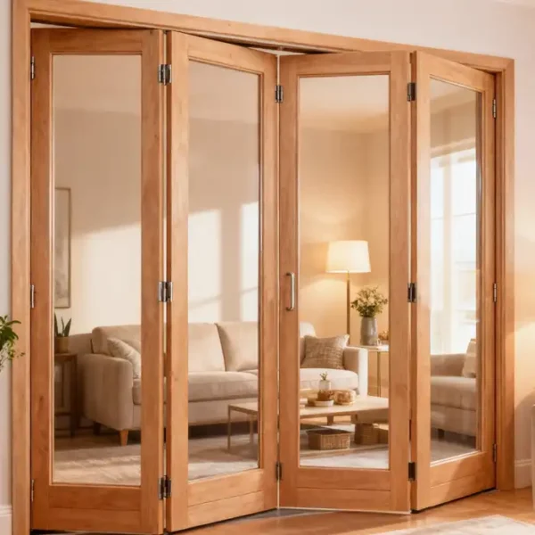 Full Pane Folding Doors