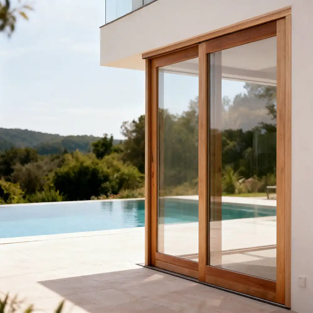Wooden sliding doors manufactured by K Parker Joinery wooden sliding door features - k parker joinery