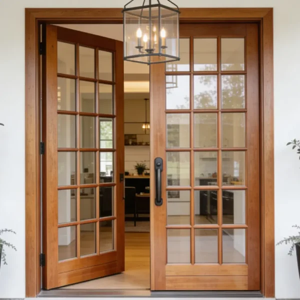 cottage-pane-double-wooden-door