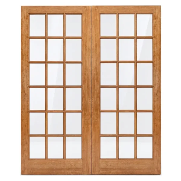 cottage-pane-double-wooden-door