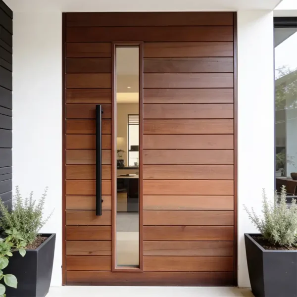 https://www.kparkerjoinery.co.za/product/horizontally-slatted-with-vertical-view-panel-engineered-wooden-pivot-door1200x2032/