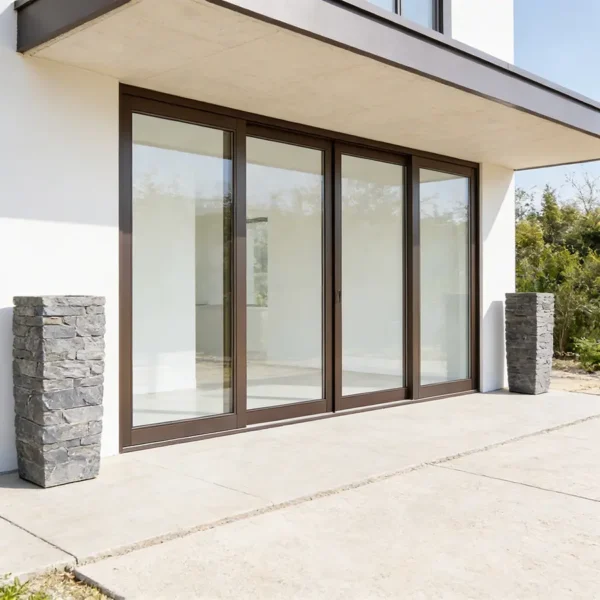 3600 centre opening sliding door