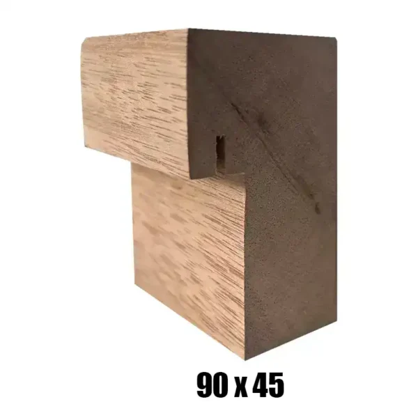 90x45 wooden door frame profile size