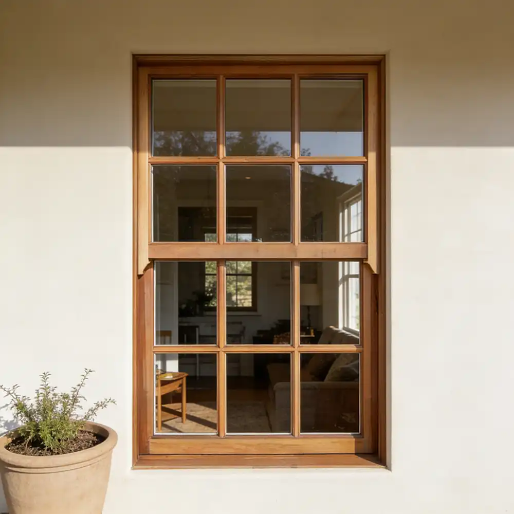 Wooden cottage pane mock sash window cottage pane mock sash wooden window