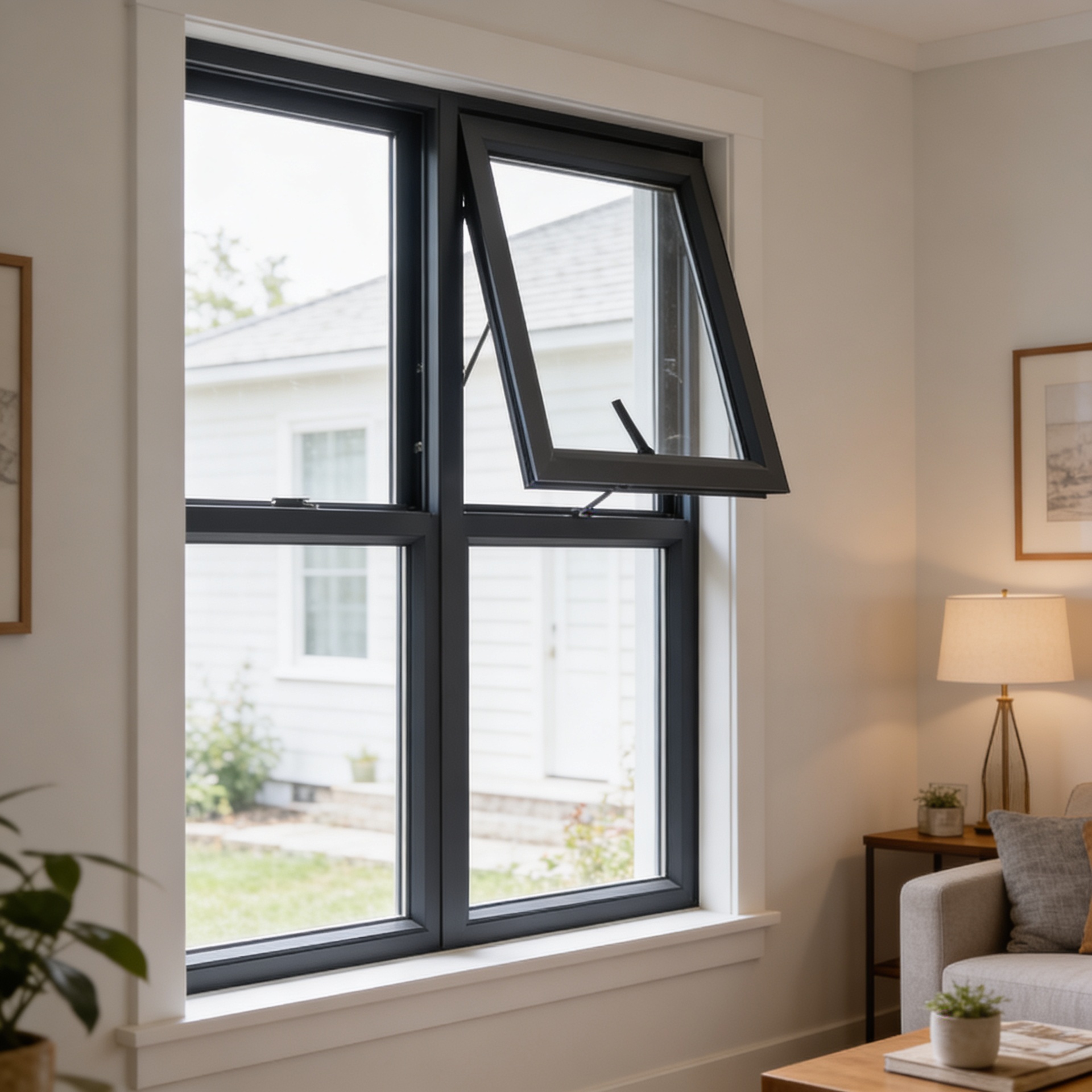 aluminium top hung window aluminium top hung window