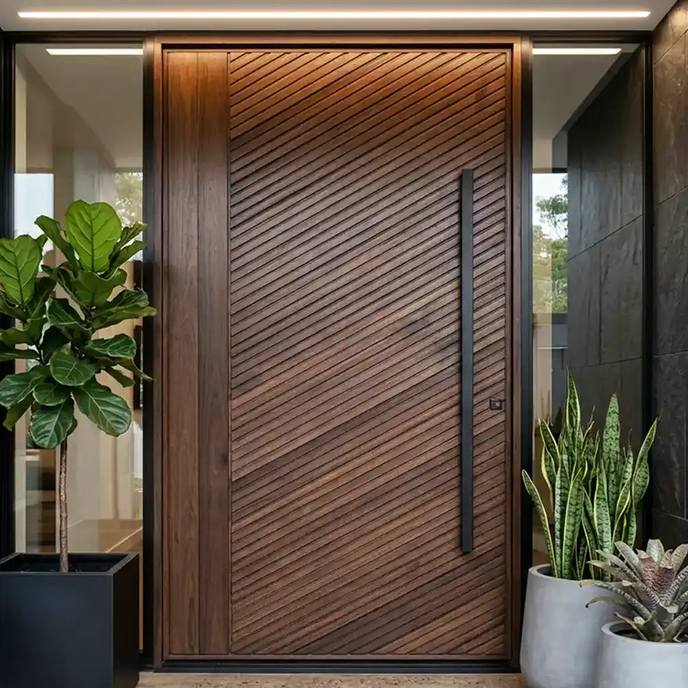 colleen pivot door entrance design