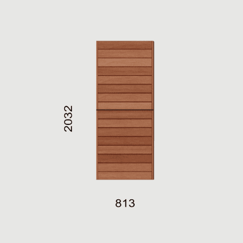 HS S 813 x 2032 1 | Solid Two Panel Stable Door (RP2E-S)<br/>813 x 2032