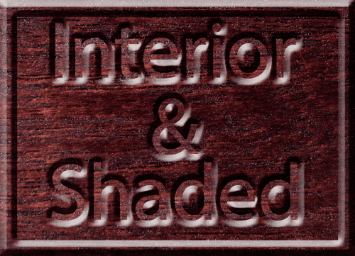 Interior only 1 | Interior & Shaded
