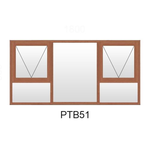 Full Pane Top Hung Window PTB51